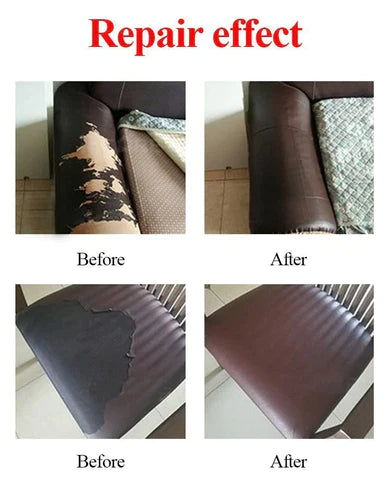 Self-Adhesive Leather Repair Patch For Sofa, Chair, Car Seat & More